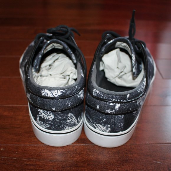 Nike SB Zoom Stefan Janoski "BLACK FLORAL" Sail - Picture 4 of 5